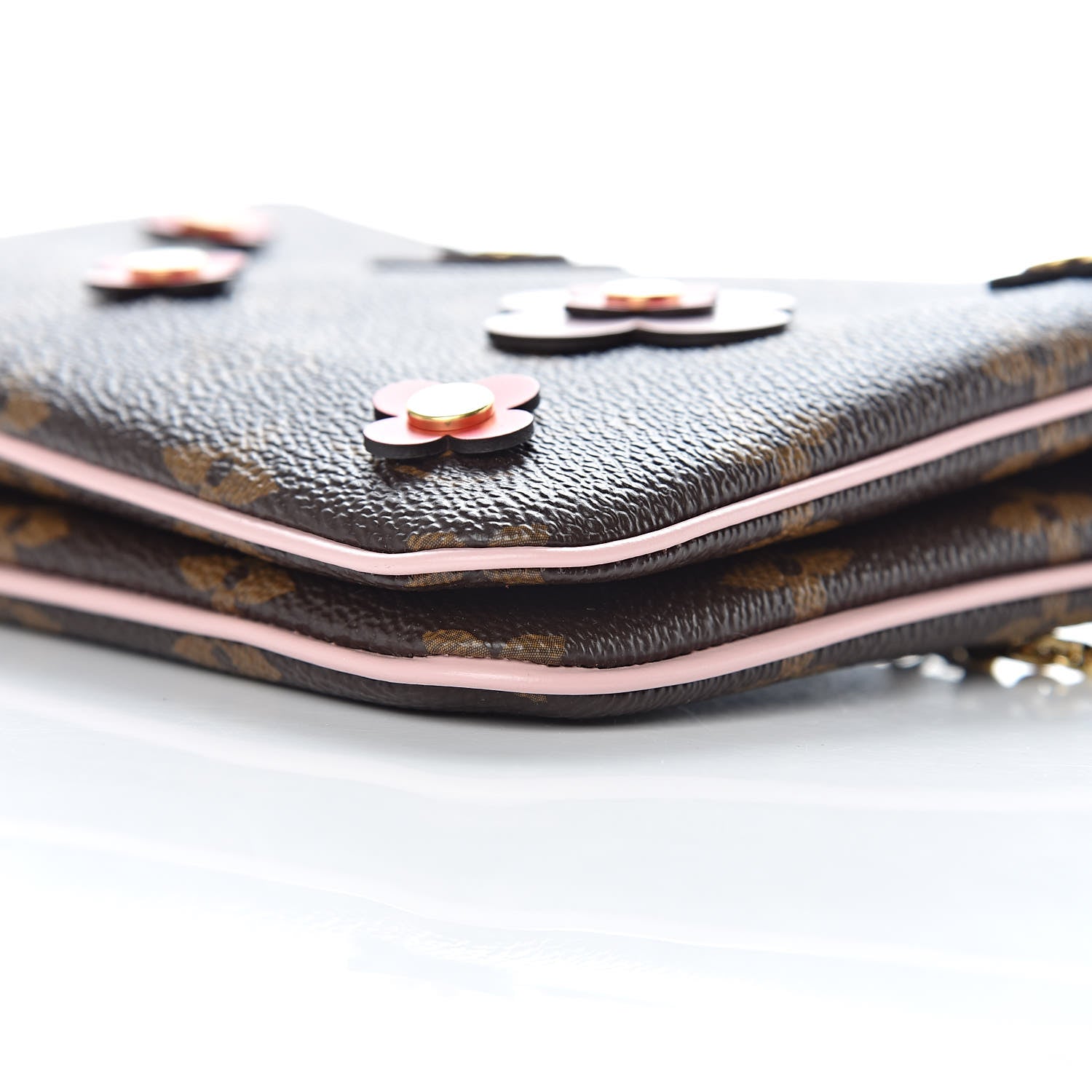 Louis Vuitton Monogram Blooming Flowers Double Zip Pochette 12 of 12