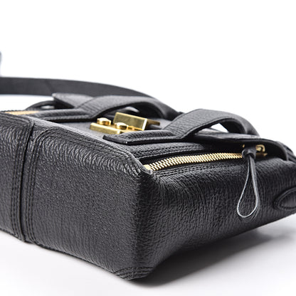 3.1 Phillip Lim 3.1 Textured Calfskin Mini Pashli Satchel Black 9 of 9