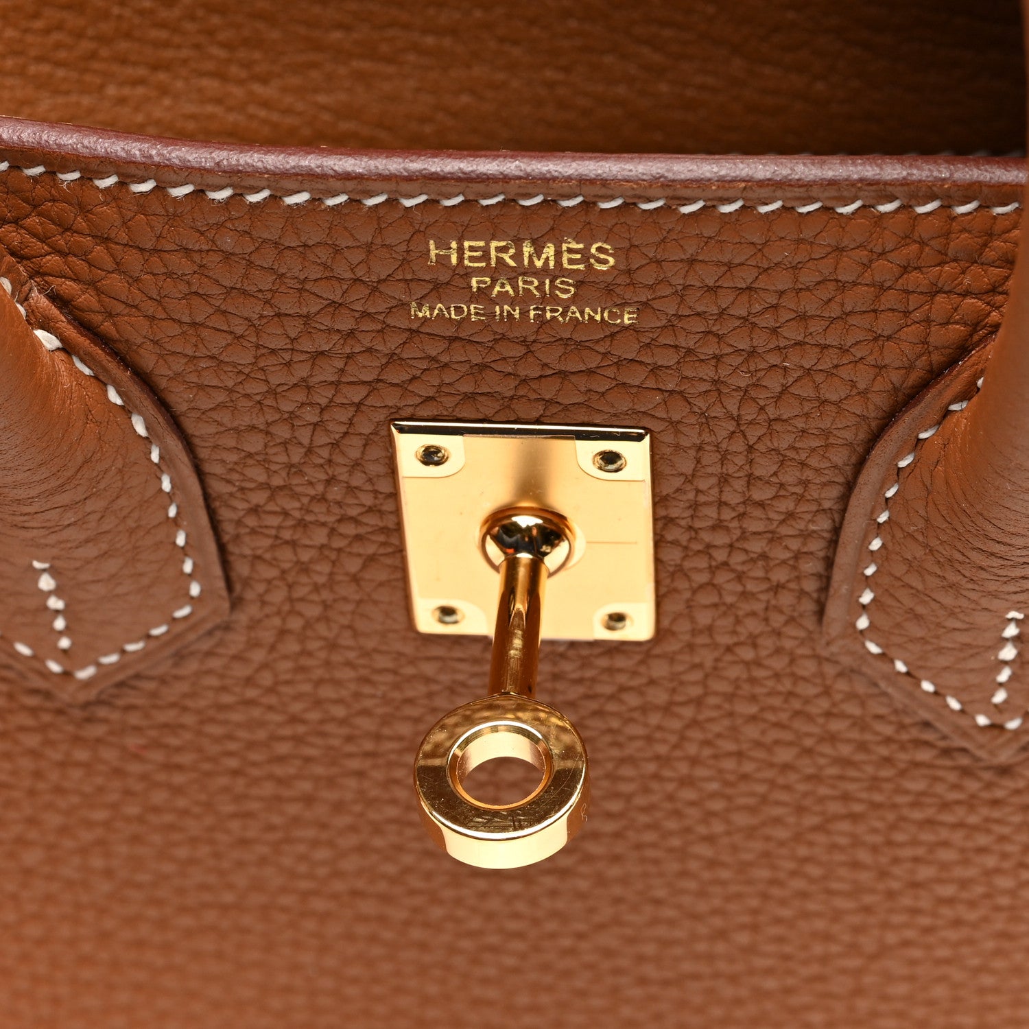 Hermes Togo Birkin 25 Gold 6 of 11