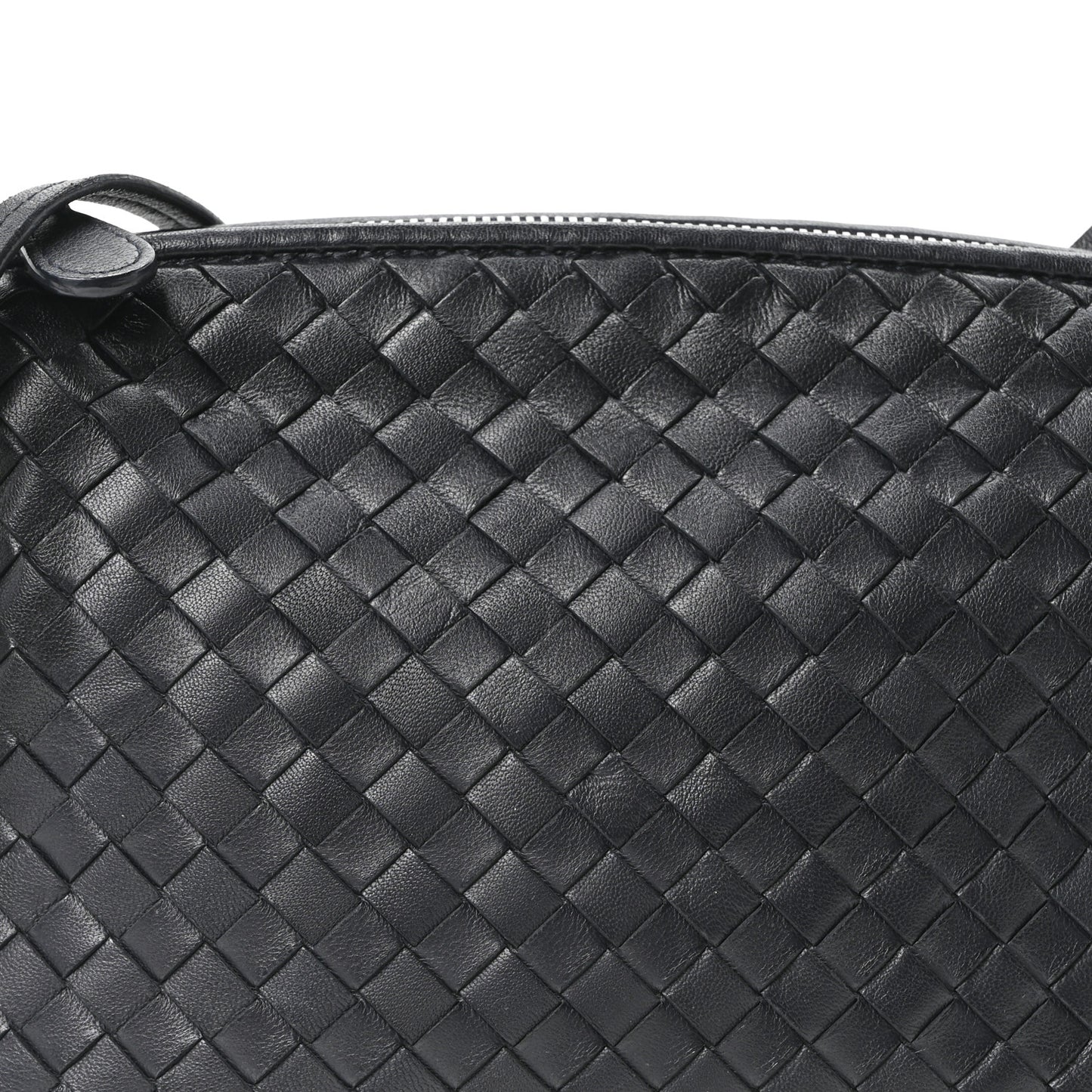 Nappa Intrecciato Nodini Bag Black