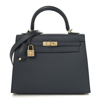 Hermes Epsom Kelly Sellier 25 Gris Misty 1 of 11