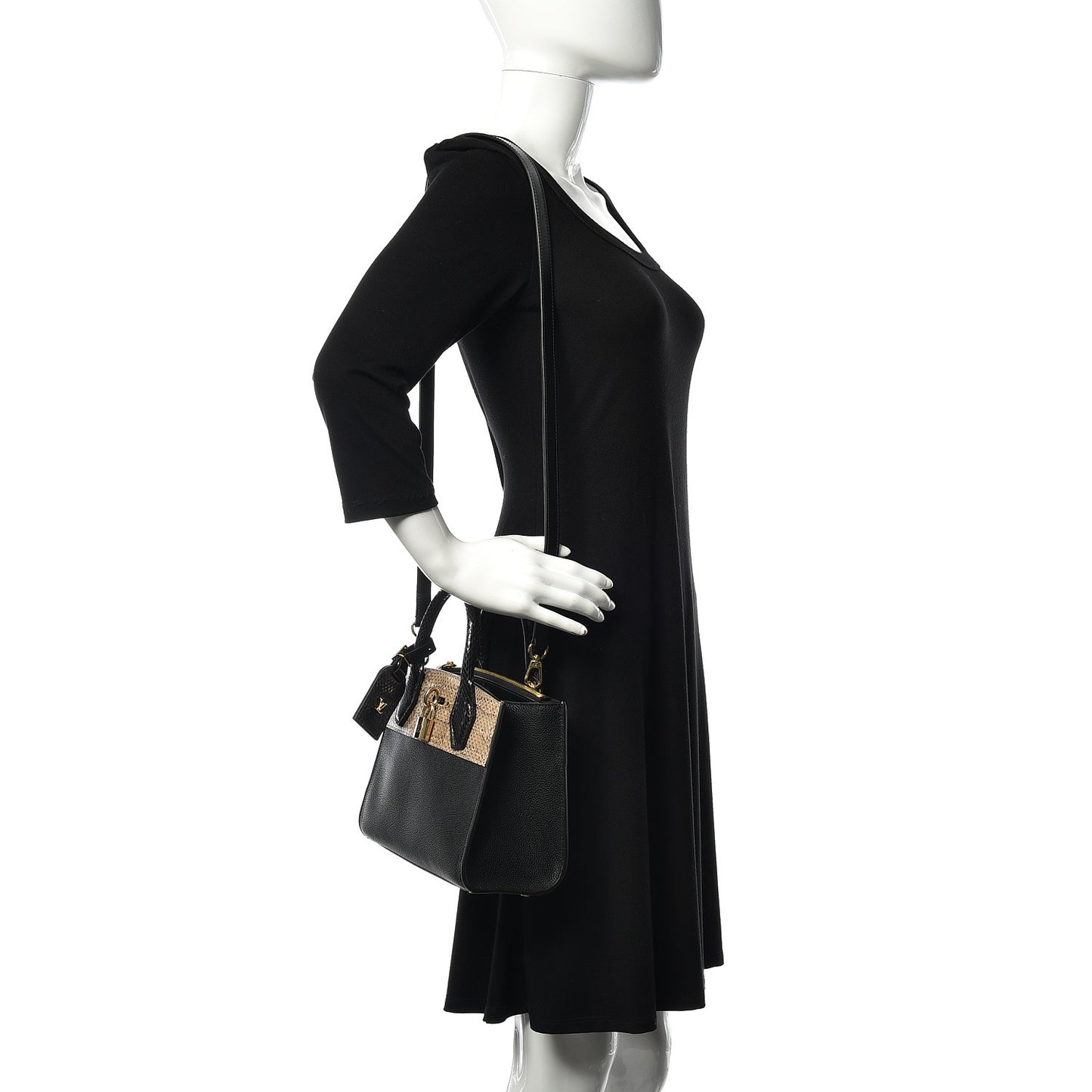 Calfskin Ayers City Steamer Mini Black