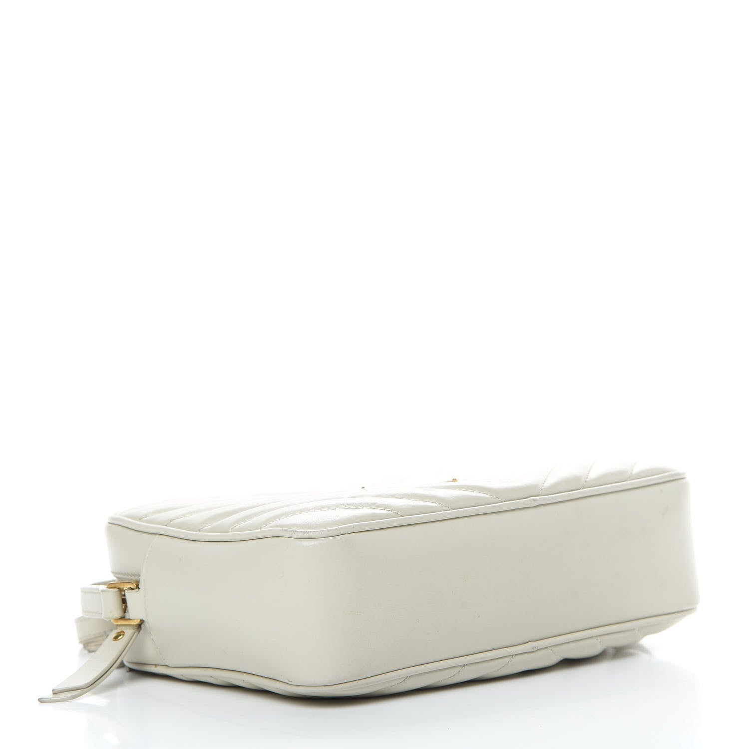Saint Laurent Calfskin Matelasse Monogram Lou Camera Bag Crema Soft 4 of 17