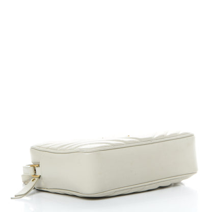 Saint Laurent Calfskin Matelasse Monogram Lou Camera Bag Crema Soft 4 of 17