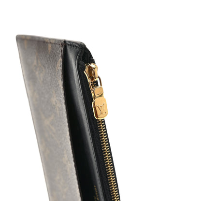 Louis Vuitton Monogram Slim Purse Black 10 of 10