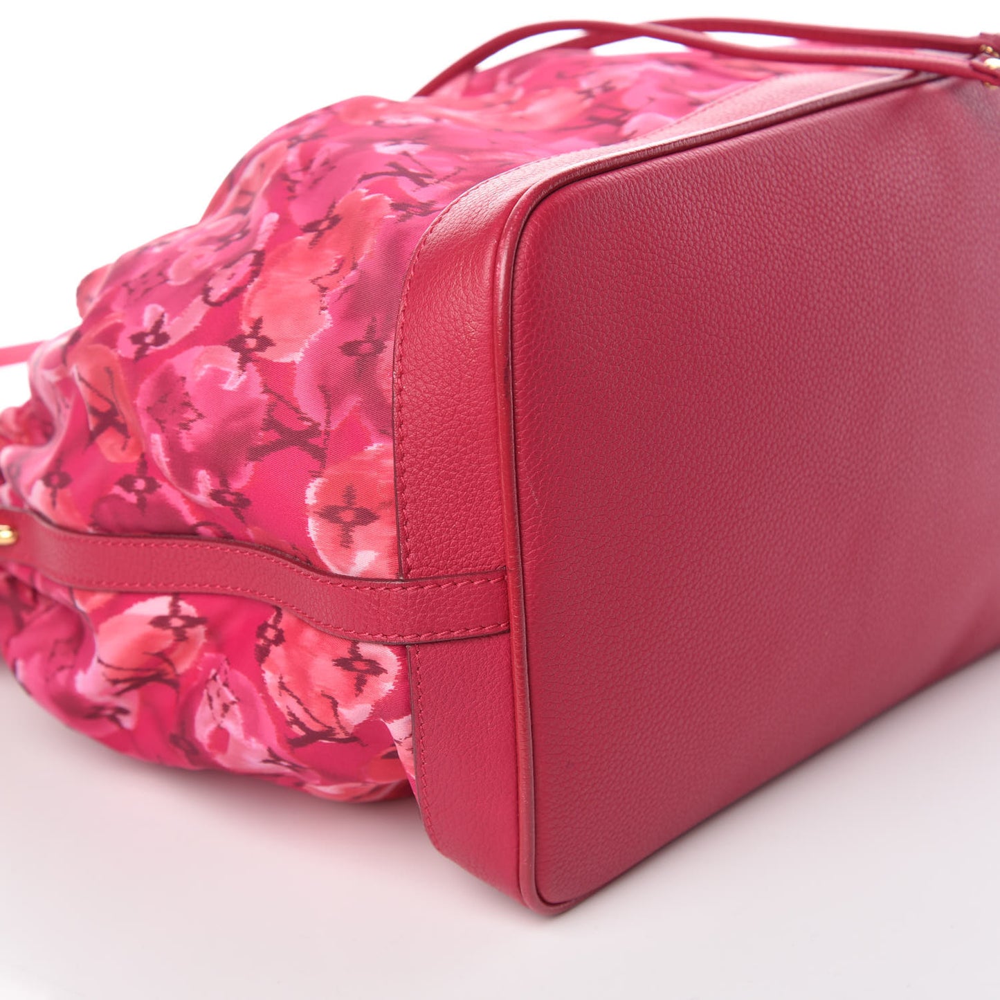 Nylon Monogram Ikat Noefull MM Rose Indien