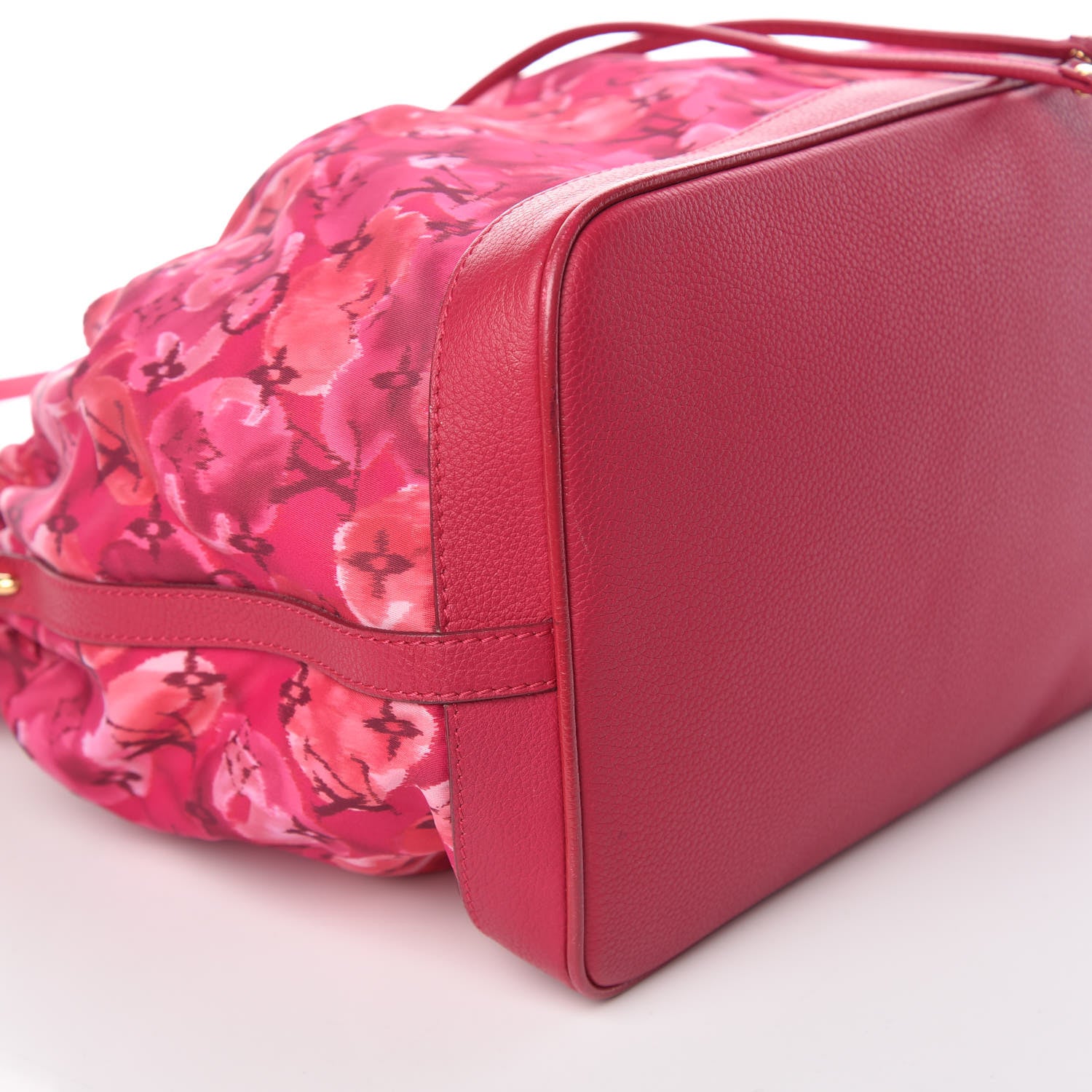 Louis Vuitton Nylon Monogram Ikat Noefull MM Rose Indien 7 of 21