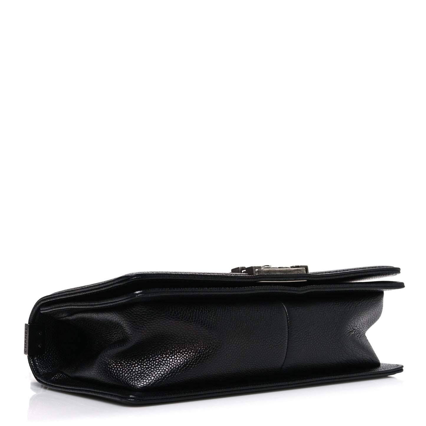 Caviar Quilted Medium Boy Flap Black
