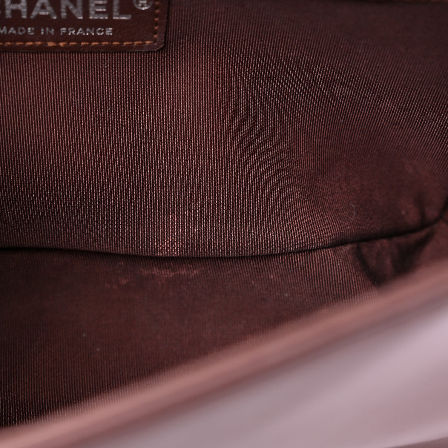 Chanel Calfskin Stitched Medium Boy Flap Brown 13 of 15