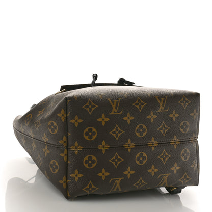 Louis Vuitton Monogram Montsouris PM Black 4 of 9