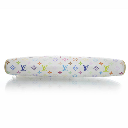 Louis Vuitton Monogram Multicolor Kate Clutch White 4 of 7