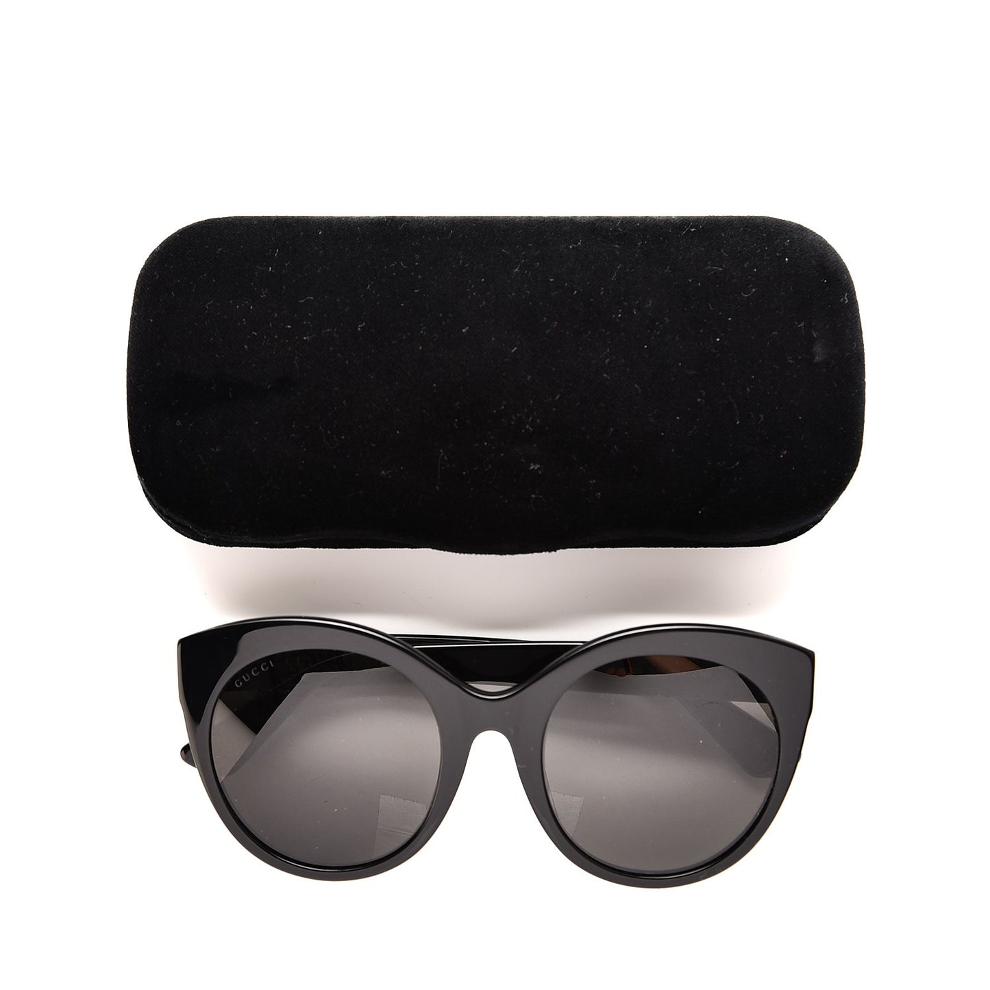 Round GG Sunglasses GG0028SA Black