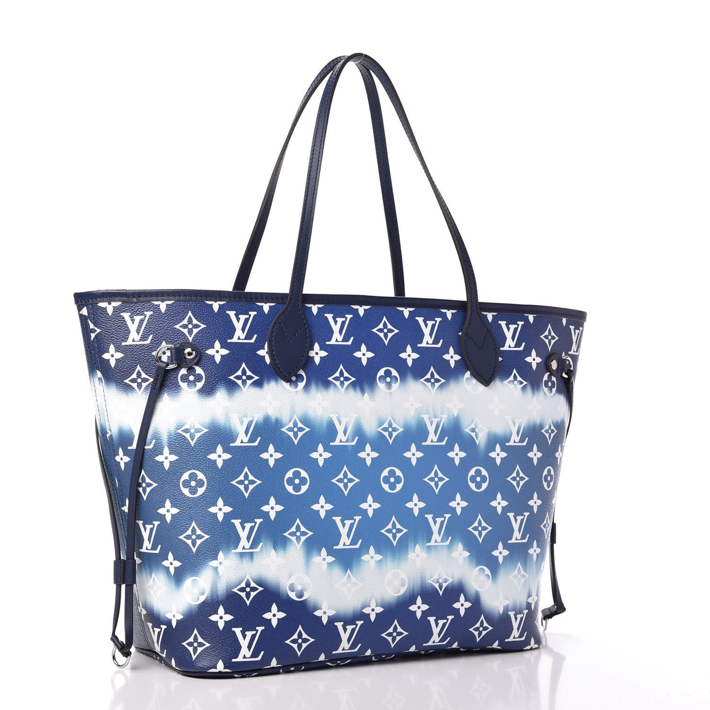 Monogram Escale Neverfull MM Blue