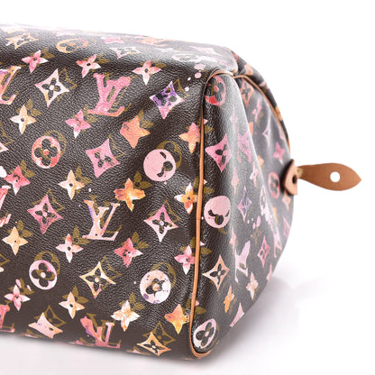 Louis Vuitton Watercolor Aquarelle Speedy 35 Brown 11 of 16