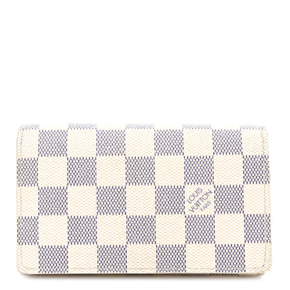 Louis Vuitton Damier Azur Port Monnaie Billets Tresor Wallet 1 of 7