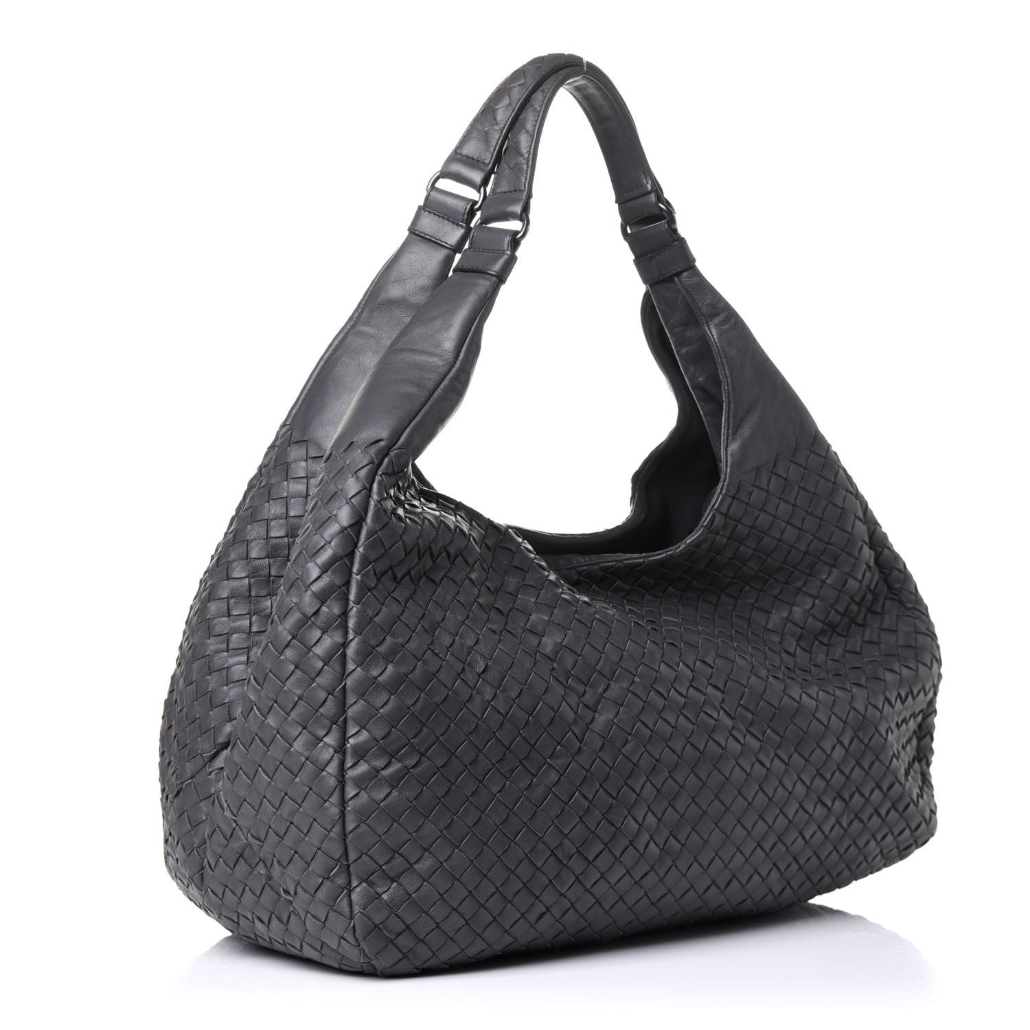 Bottega Veneta Nappa Intrecciato Large Campana Hobo Shadow 3 of 12