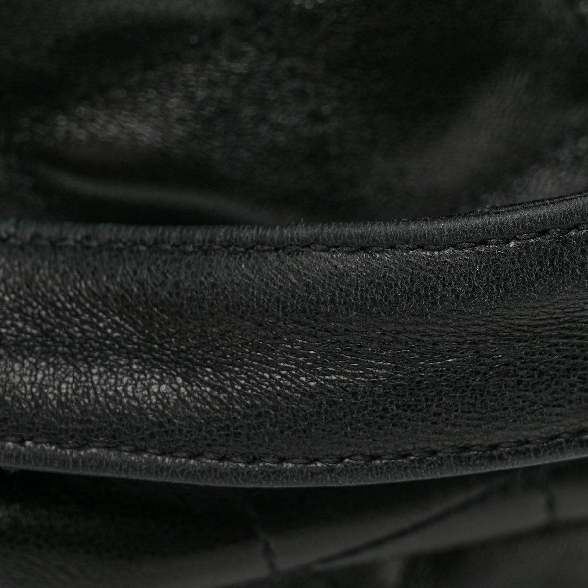 Saint Laurent Lambskin Quilted Maxi Icare Shopping Tote Black 13 of 14