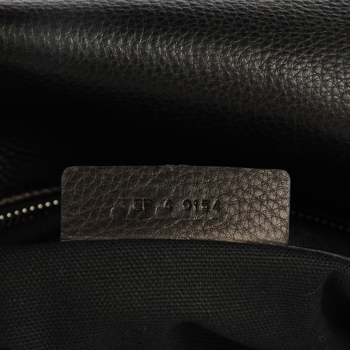 Waxy Grained Calfskin Medium Pandora Pure Flap Bag Black