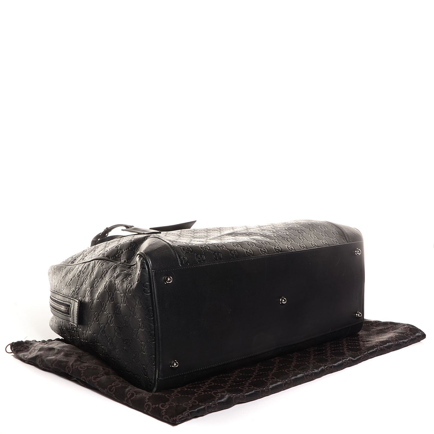 Guccissima Large Tote Black