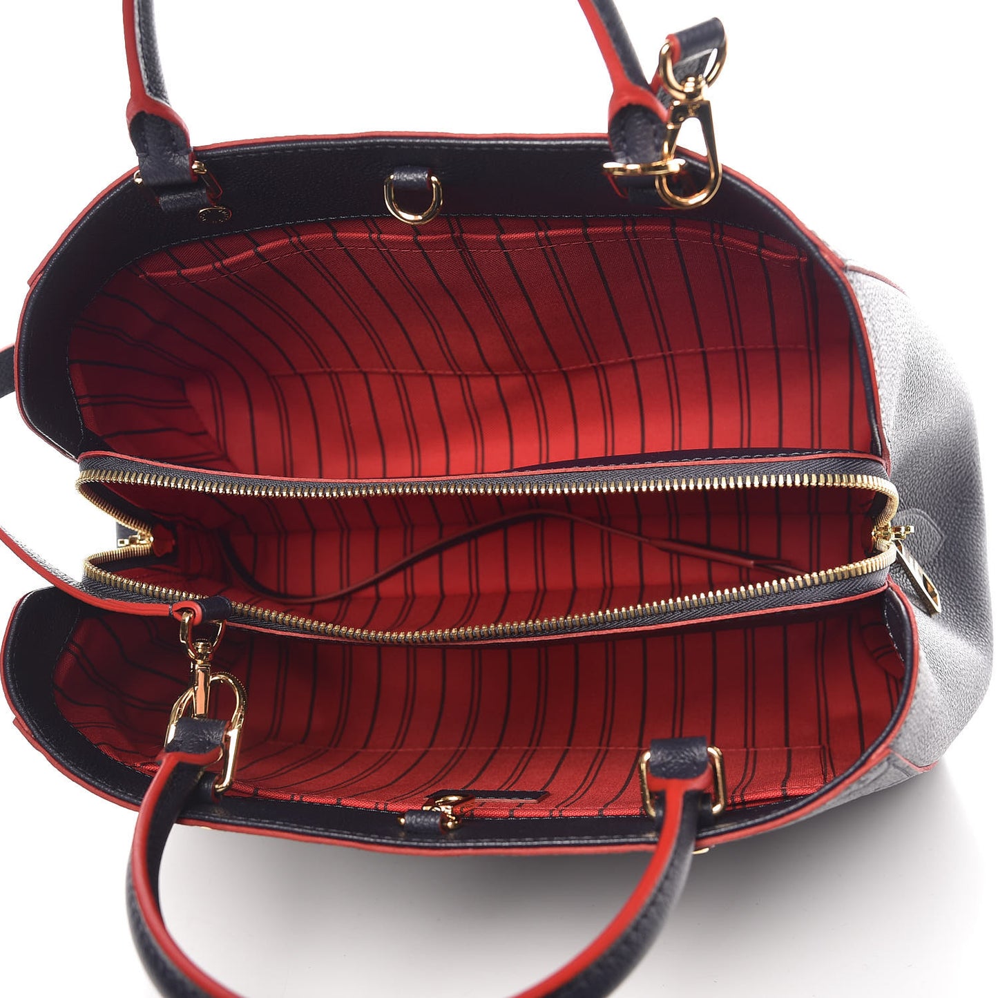 Empreinte Montaigne MM Marine Rouge