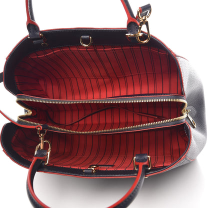 Louis Vuitton Empreinte Montaigne MM Marine Rouge 6 of 10