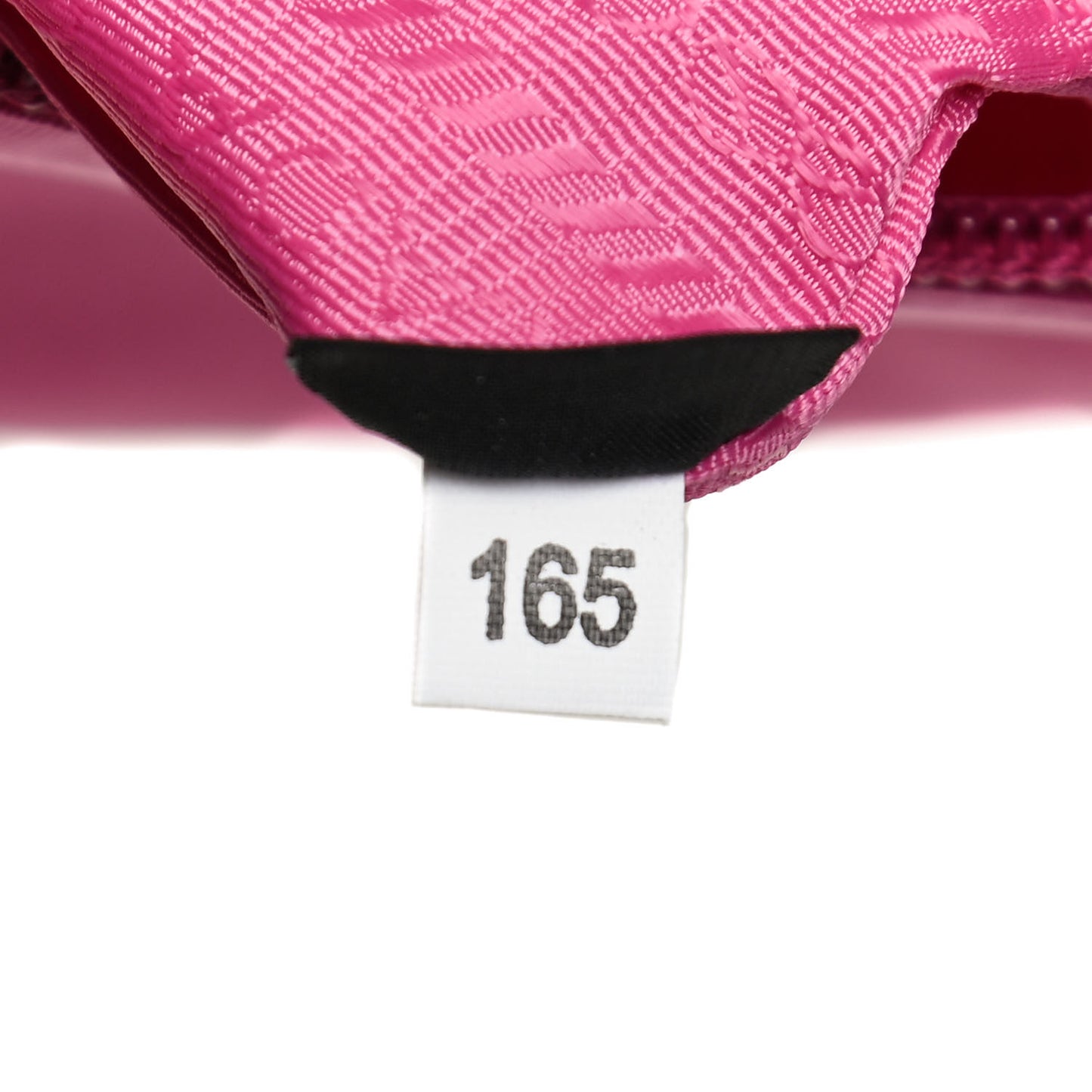 Tessuto Nylon Saffiano Wristlet Fuxia