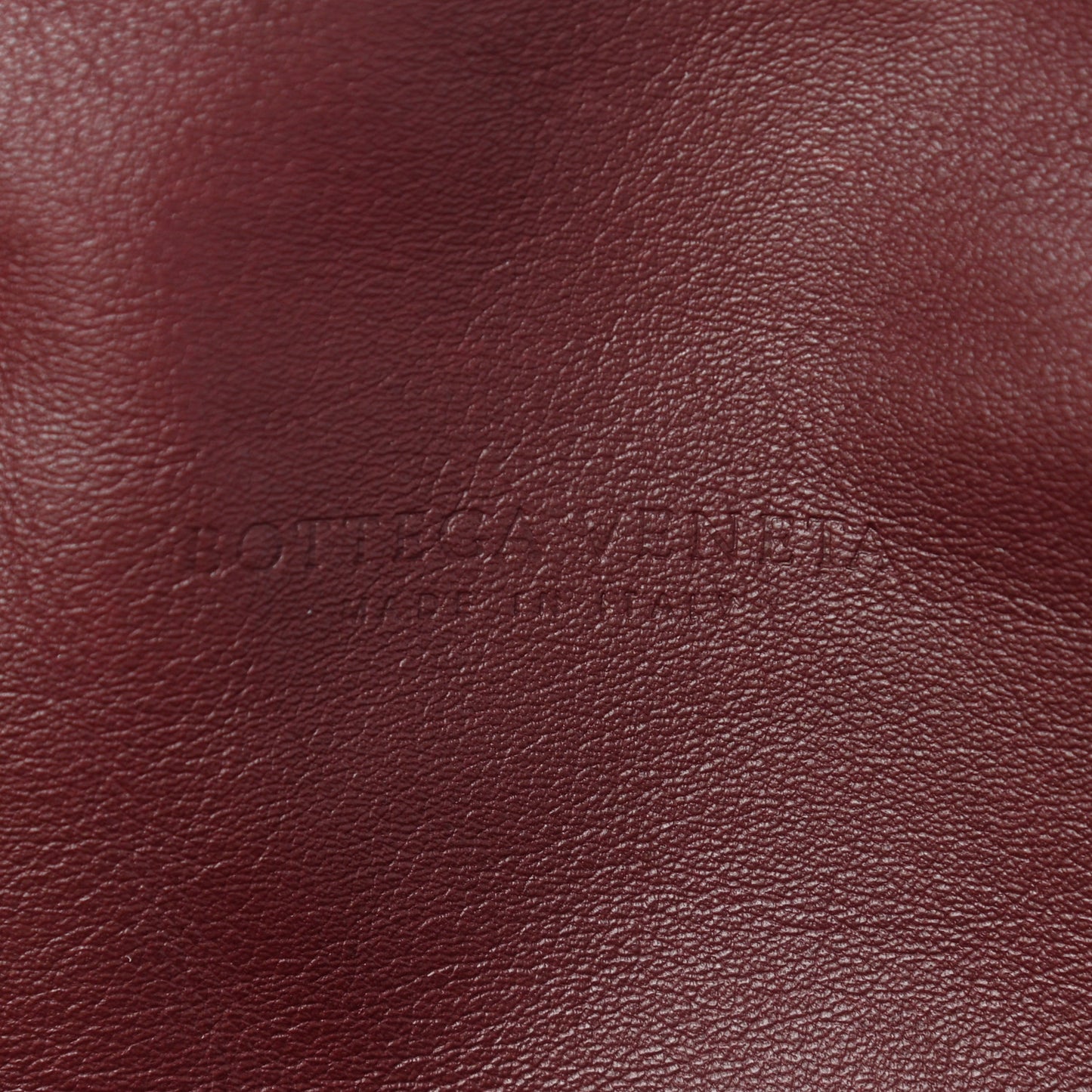Smooth Butter Calf The Pouch Oversized Clutch Bordeaux
