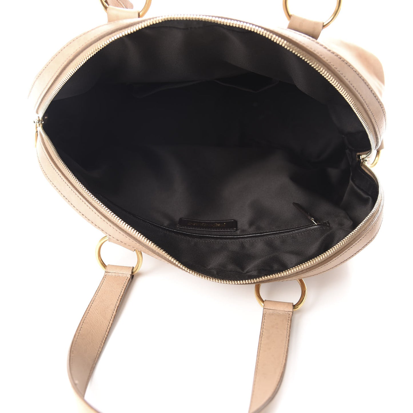 Calfskin Oversized Muse Beige