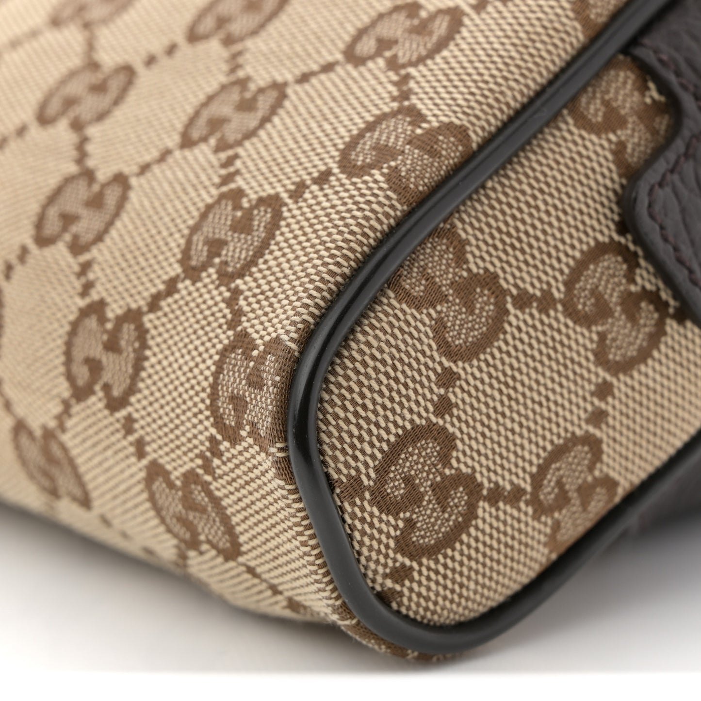 Monogram Belt Bag Dark Brown