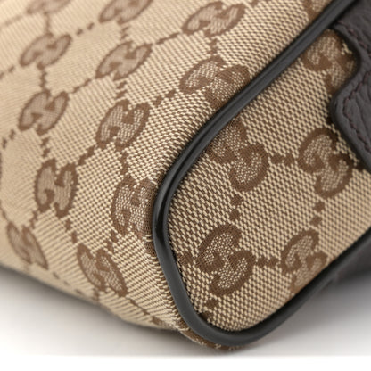 Gucci Monogram Belt Bag Dark Brown 10 of 10