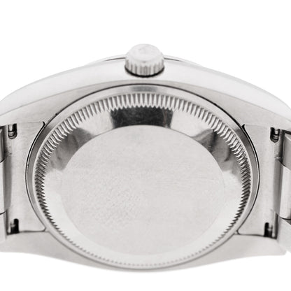 Rolex Stainless Steel 34mm Oyster Perpetual Watch White 114200 4 of 4