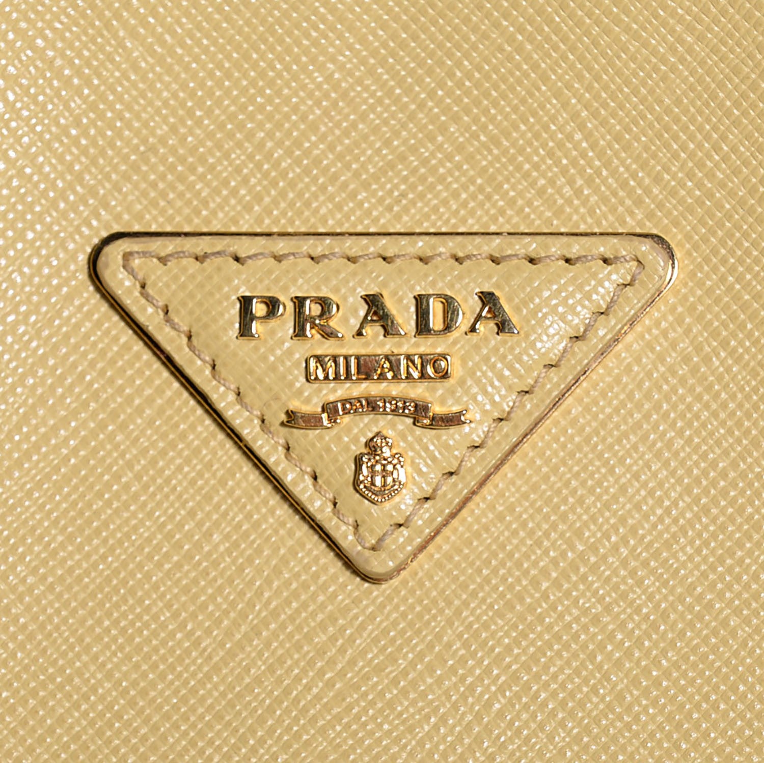 Prada Saffiano Lux Large Promenade Tote Ginestra 10 of 14