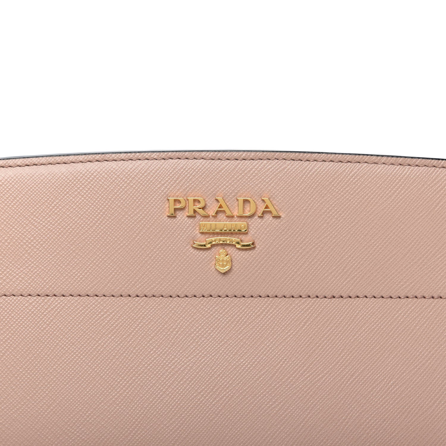 Prada Saffiano City Calfskin Esplanade Crossbody Bag Cipria 9 of 9