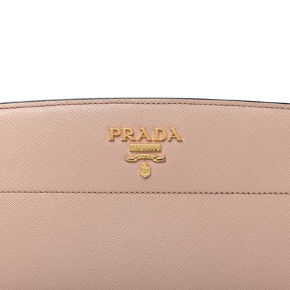 Prada Saffiano City Calfskin Esplanade Crossbody Bag Cipria 9 of 9