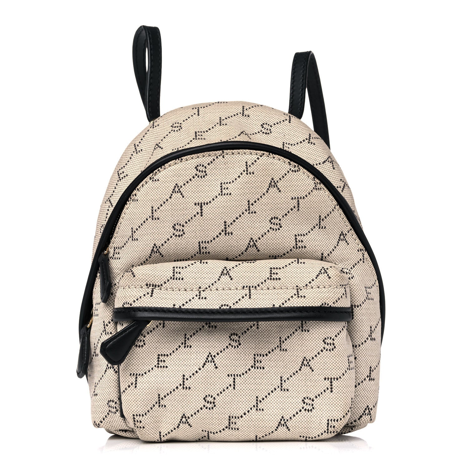 Stella McCartney Canvas Mini Stella Logo Backpack Neutral 1 of 13