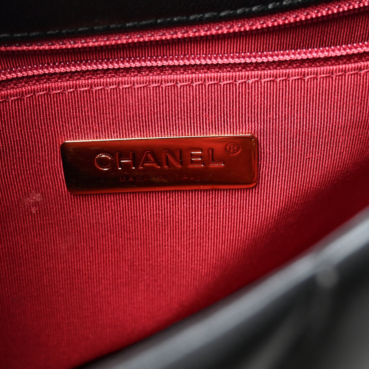 Lambskin Quilted Medium Chanel 19 Flap Black
