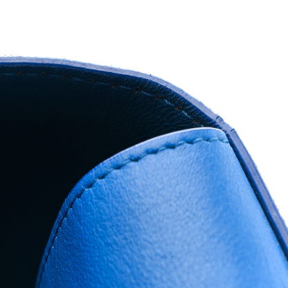 Celine Suede Small Phantom Luggage Blue 17 of 21