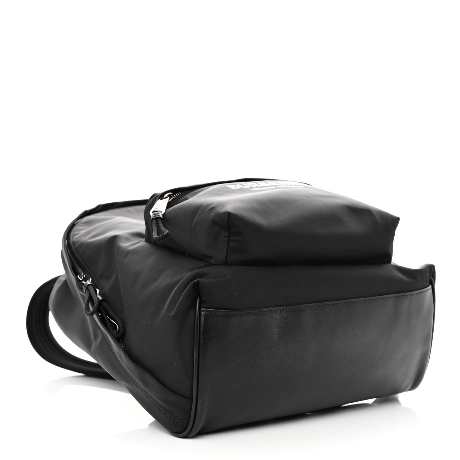 Burberry Nylon Logo Print Jett Backpack Black 4 of 11
