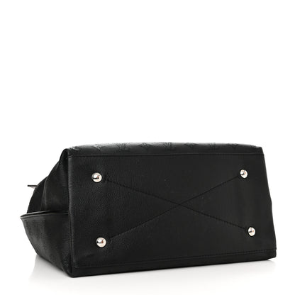 Louis Vuitton Mahina Carmel Hobo Black 4 of 10
