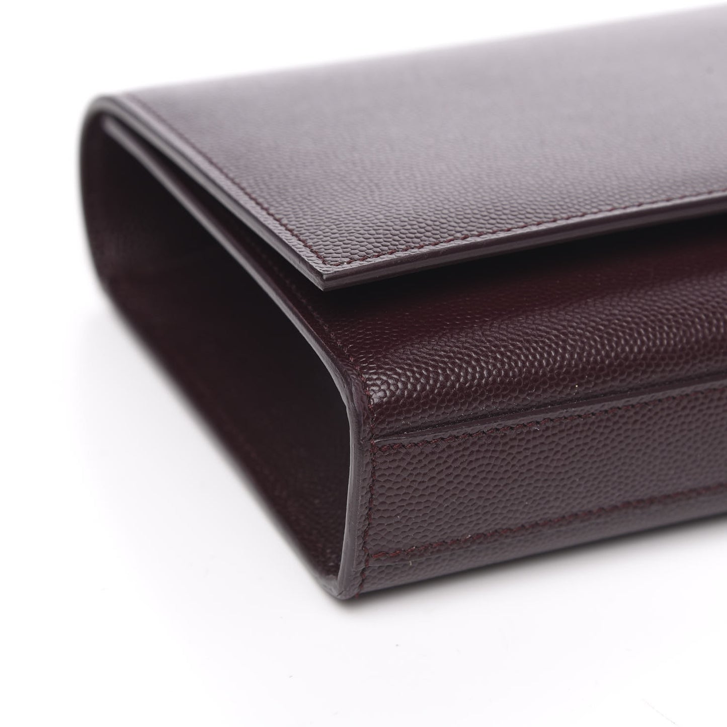 Grain De Poudre Classic Monogram Cassandre Clutch Amaranto