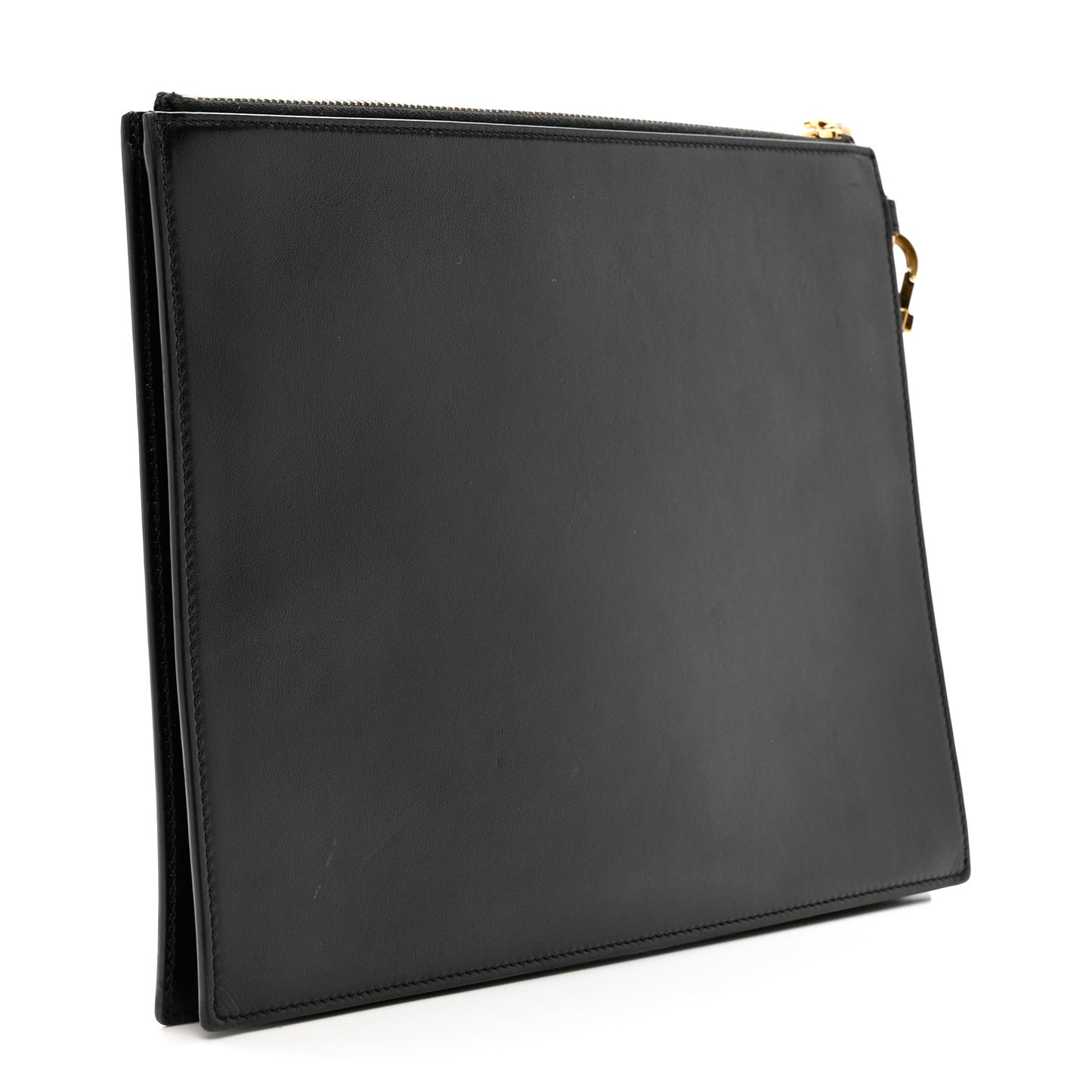 Calfskin Clutch Black
