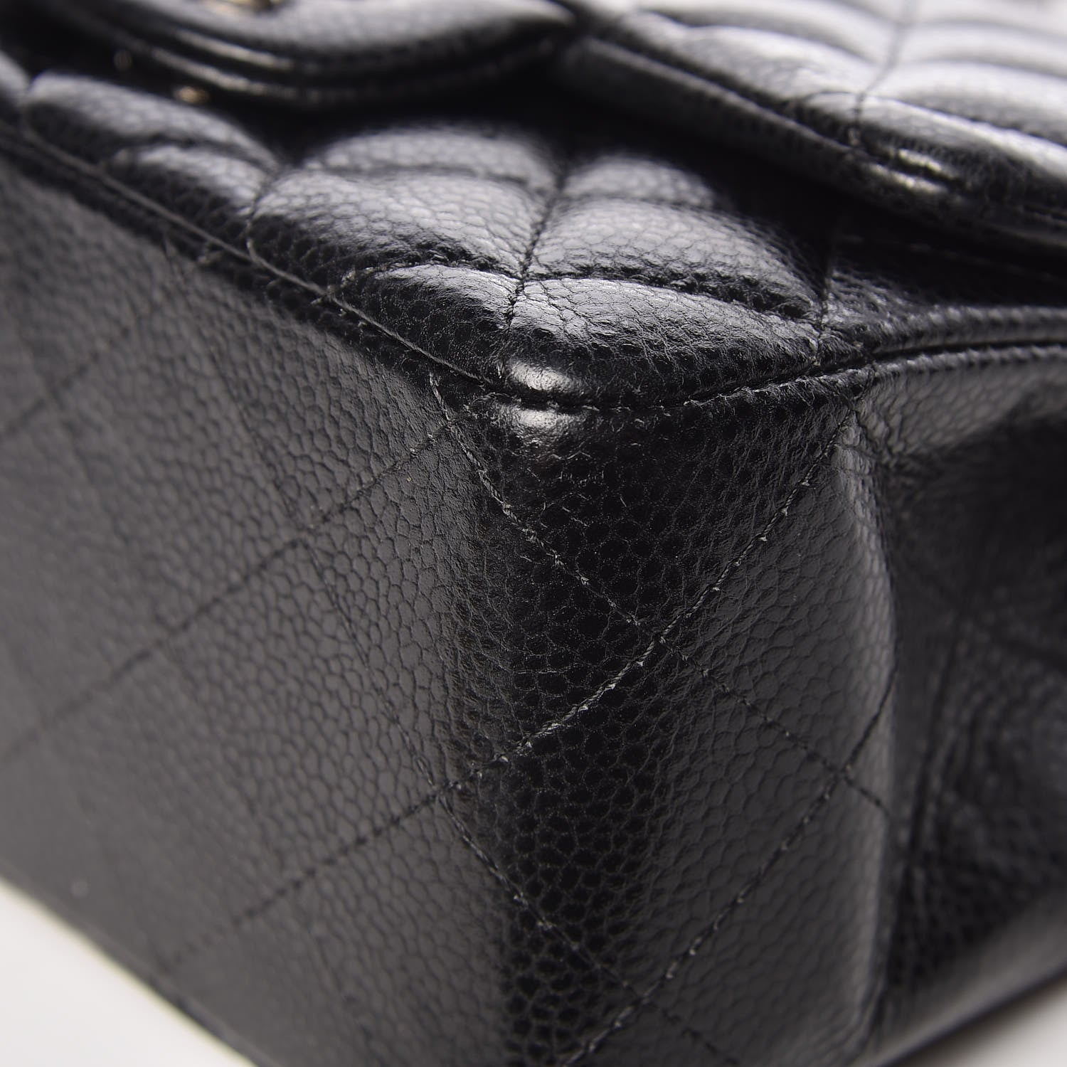 Chanel Caviar Quilted Mini Square Flap Black 11 of 16
