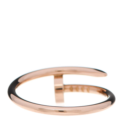Cartier 18K Pink Gold Small Juste Un Clou Ring 54 6.75 3 of 4