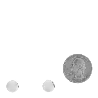 Tiffany Sterling Silver 10mm HardWear Ball Earrings 2 of 4