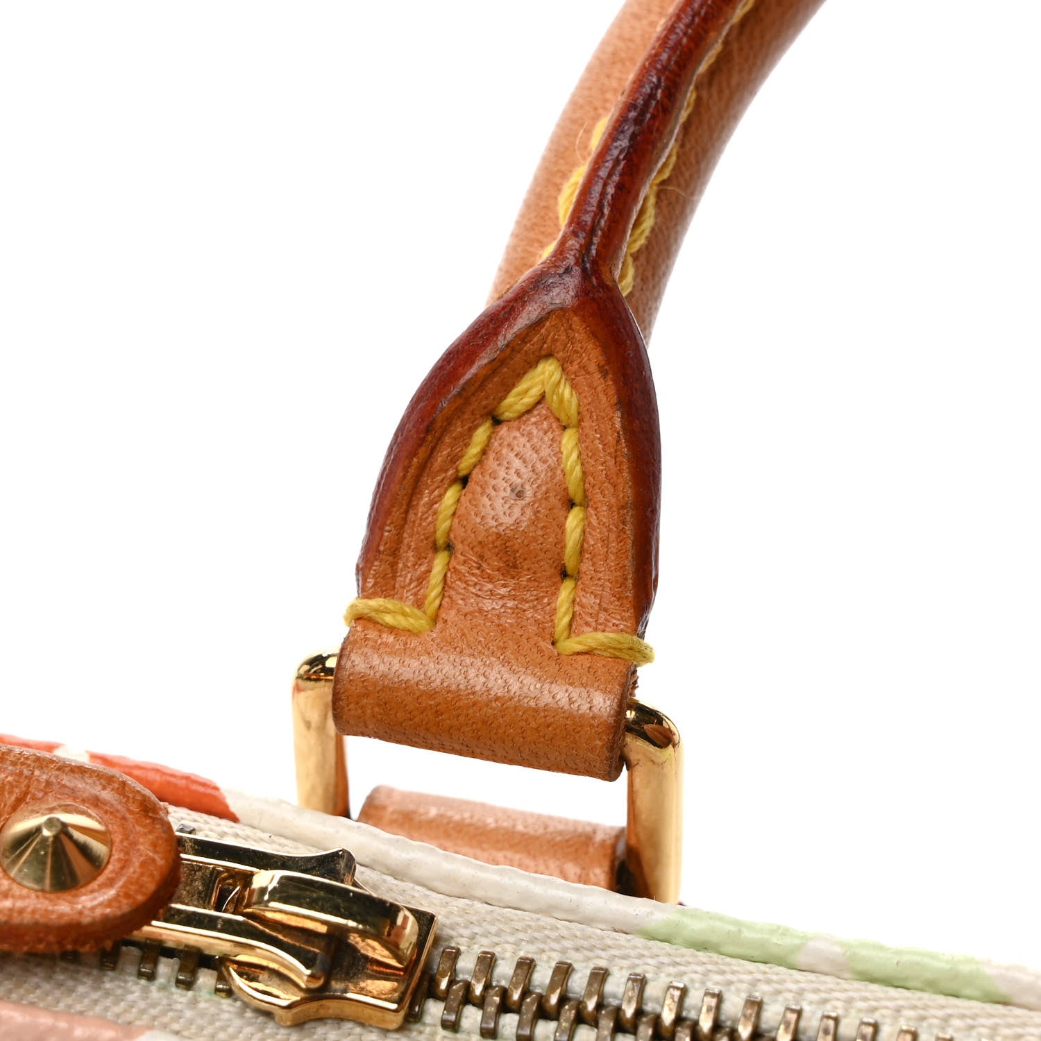 Louis Vuitton Monogram Multicolor Mini Sac HL Speedy White 10 of 10