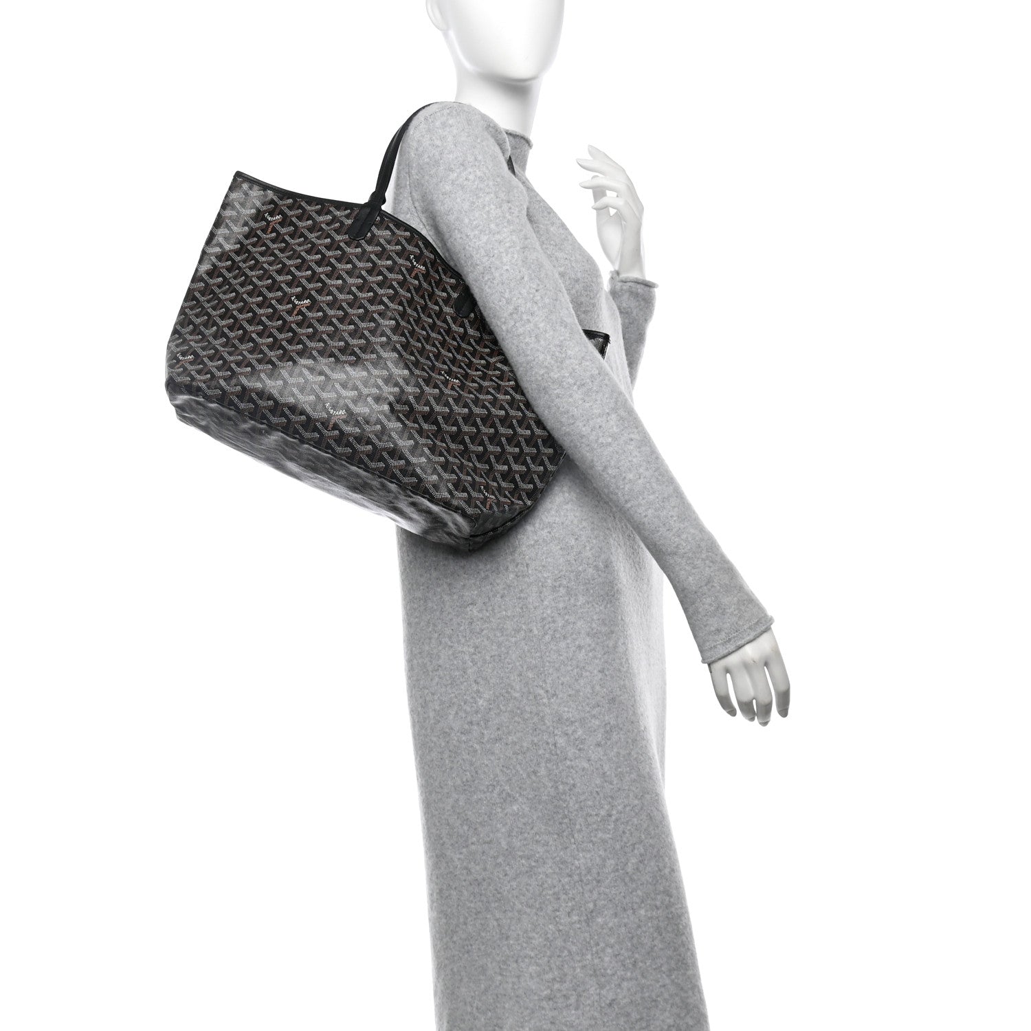 Goyard Goyardine Saint Louis PM Black 2 of 13