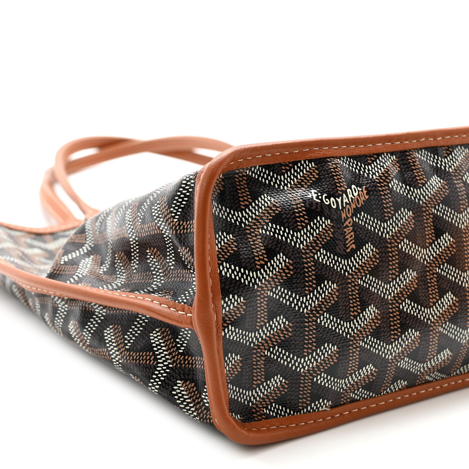 Goyard Goyardine Reversible Mini Anjou Black Gold 15 of 18