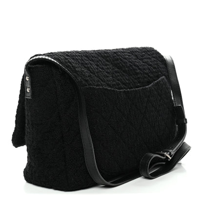 Chanel Easy Tweed Jumbo Reissue Messenger Flap Black 5 of 23