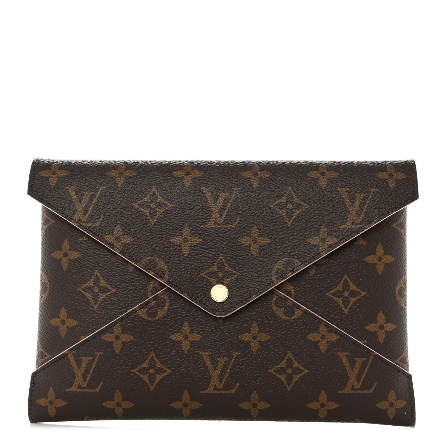 Monogram Large Kirigami Pochette Insert Rose Ballerine