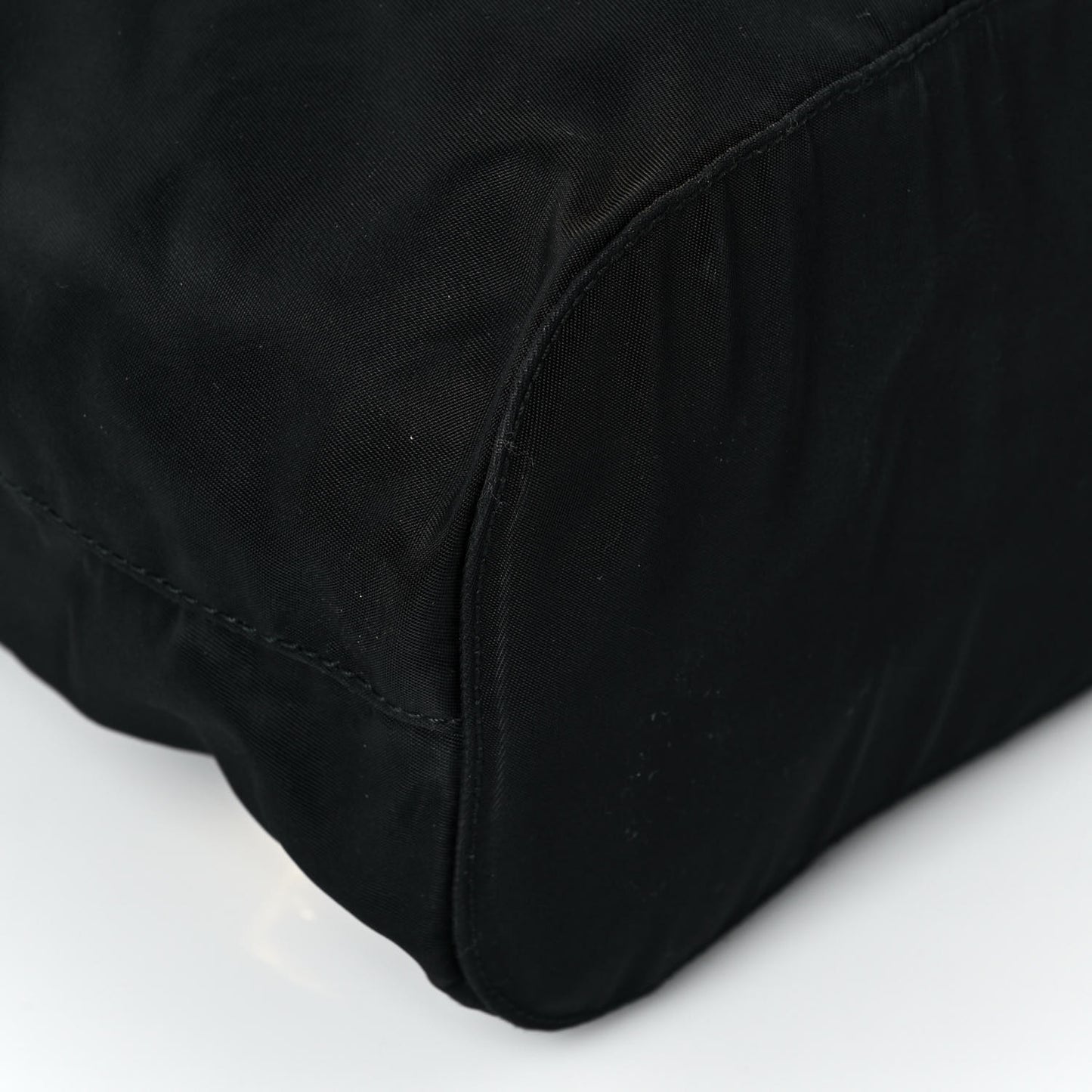 Tessuto Nylon Vela Chain Backpack Black